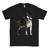 Black Boston Terrier Classic Tee - LillyAllenDesigns