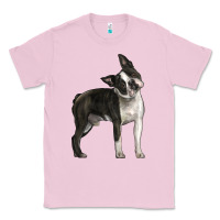 Bubblegum Pink Boston Terrier Classic Tee - LillyAllenDesigns
