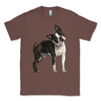 Chestnut Boston Terrier Classic Tee - LillyAllenDesigns