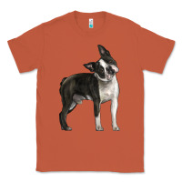 Copper Boston Terrier Classic Tee - LillyAllenDesigns