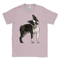 Lilac Boston Terrier Classic Tee - LillyAllenDesigns