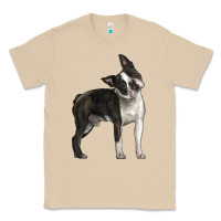 Mushroom Boston Terrier Classic Tee - LillyAllenDesigns
