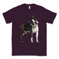 Plum Boston Terrier Classic Tee - LillyAllenDesigns