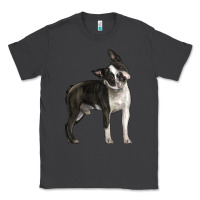 Smoke Boston Terrier Classic Tee - LillyAllenDesigns