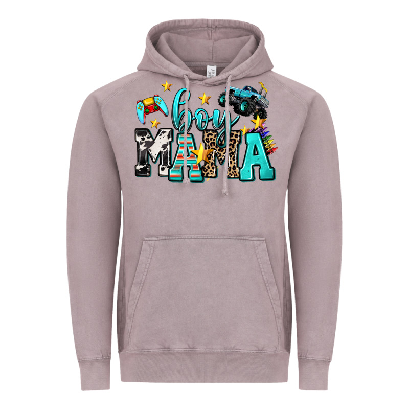 Boy Mama Vintage Hoodie by AdoDesignShop | Teevron
