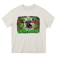 Cream lucky heifer with glasses st patricks Heavy Core Tee - Artiststas