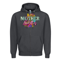 Smoke mother hustler lightning bolt Zipper Hoodie - NancyCooperArtShop
