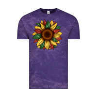 Cloud Purple juneteenth sunflower Vintage Tee - Artiststas