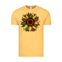 Vintage Mustard juneteenth sunflower Vintage Tee - Artiststas