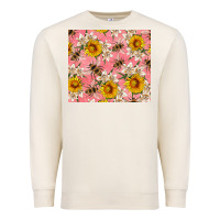 Sandshell bees and flowers Premium Sweatshirt - Artiststas