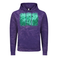 Cloud Purple green glitter background Vintage Hoodie - JahusDesignShop