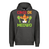 Charcoal Heather Cinco De Meow Premium Hoodie - Bettercallsaul