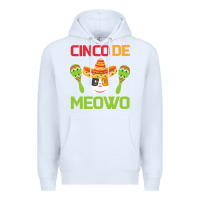 White Cinco De Meow Premium Hoodie - Bettercallsaul