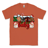 Copper santa baby with santa and christmas tree cake Classic Tee - AdoDesignShop