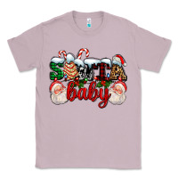 Lilac santa baby with santa and christmas tree cake Classic Tee - AdoDesignShop