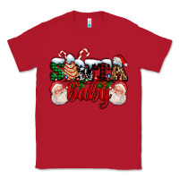 Red santa baby with santa and christmas tree cake Classic Tee - AdoDesignShop