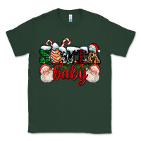 Sports Green santa baby with santa and christmas tree cake Classic Tee - AdoDesignShop