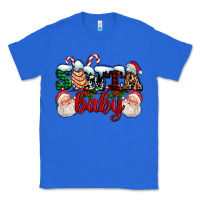 True Royal santa baby with santa and christmas tree cake Classic Tee - AdoDesignShop