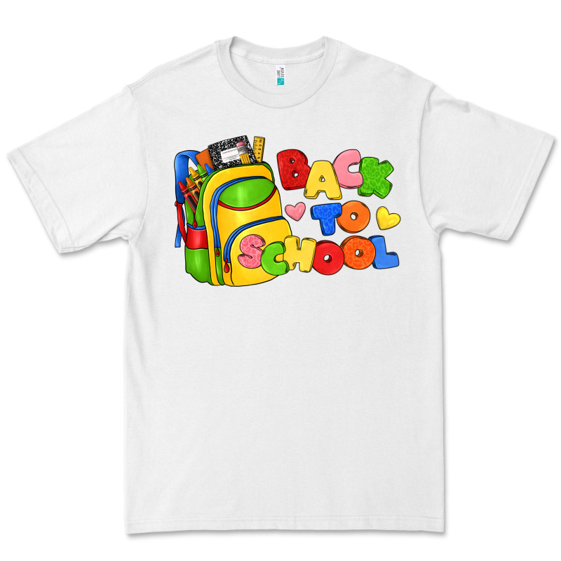 Back To School With School Bag Premium Tee by texasbilliewilder | Teevron