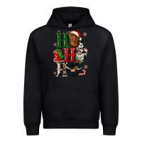 Black ho ho ho heifer cow gnomies Urban Hoodie - CowGirlArtShop