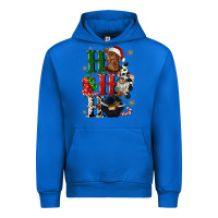 Cobalt ho ho ho heifer cow gnomies Urban Hoodie - CowGirlArtShop