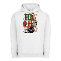 Pigment Lunar Rock ho ho ho heifer cow gnomies Urban Hoodie - CowGirlArtShop