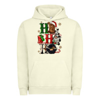 Pigment Pistachio ho ho ho heifer cow gnomies Urban Hoodie - CowGirlArtShop