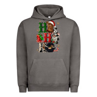 Pigment Tornado ho ho ho heifer cow gnomies Urban Hoodie - CowGirlArtShop