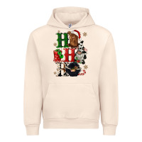 Sandshell ho ho ho heifer cow gnomies Urban Hoodie - CowGirlArtShop