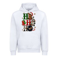 White ho ho ho heifer cow gnomies Urban Hoodie - CowGirlArtShop
