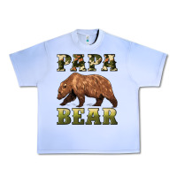 Grape Ice papa bear Urban Heavy Tee - Artiststas