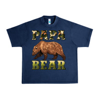 Navy papa bear Urban Heavy Tee - Artiststas