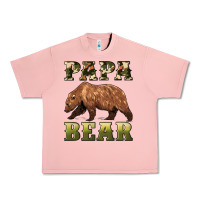 Salmon papa bear Urban Heavy Tee - Artiststas