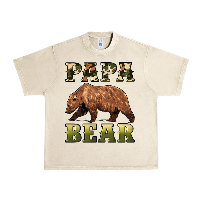 Papa Bear Urban Heavy Tee by Artiststas | Teevron