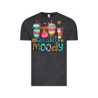 Vintage Black just a little moody coffee cups Vintage Tee - Jasminsmagicworld