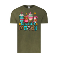 Vintage Olive just a little moody coffee cups Vintage Tee - Jasminsmagicworld