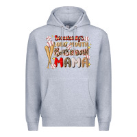 Heather Grey somebody's loud mouth baseball Premium Hoodie - JahusDesignShop