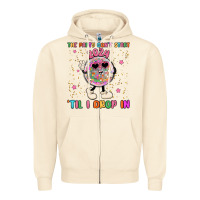 Sandshell the party don t start til i drop in Zipper Hoodie - MaliasSmallBusiness