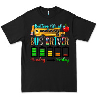 Black battery life of a bus driver Premium Tee - texasbilliewilder