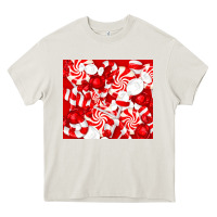 Cream christmas candies Heavy Core Tee - RanaPortraitStore