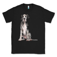 Black Great Dane Dog Classic Tee - LillyAllenDesigns
