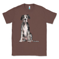 Chestnut Great Dane Dog Classic Tee - LillyAllenDesigns