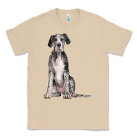 Mushroom Great Dane Dog Classic Tee - LillyAllenDesigns