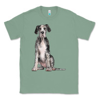 Sage Great Dane Dog Classic Tee - LillyAllenDesigns