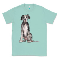 Seafoam Great Dane Dog Classic Tee - LillyAllenDesigns