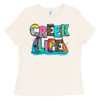 Bone creek life kayaking Ladies Tee - Zillion Design Studio