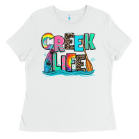 White creek life kayaking Ladies Tee - Zillion Design Studio