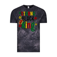 Cloud Black strong black king Vintage Tee - Artiststas