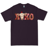 Plum xoxo charolais calf Premium Tee - RanaPortraitStore