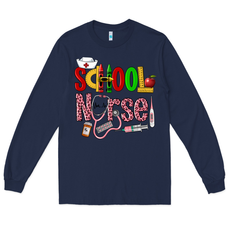 School Nurse Long Sleeve Tee by LillyAllenDesigns | Teevron
